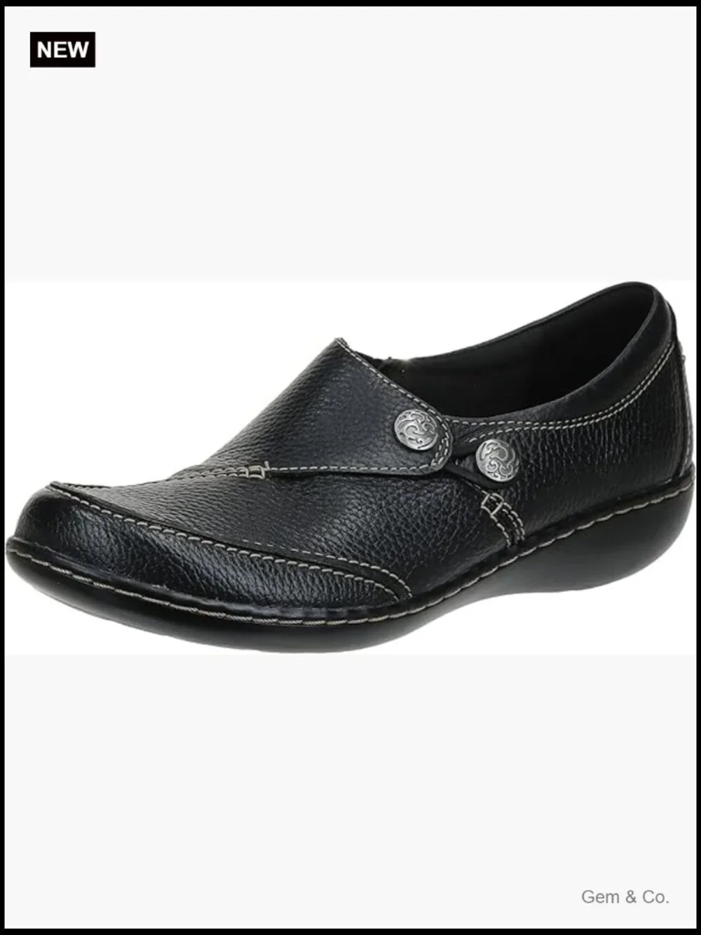 Women's Slip-On Loafers with OrthoLite Footbed - Pull On Style